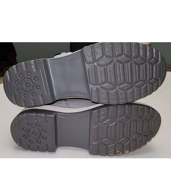 JcBaby Women's Grey Lace-up Calf-High Snow Boots 7.5 - Picture 8 of 10